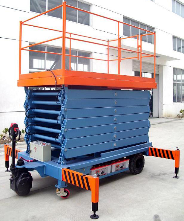 陕西助力行走剪叉式高空作业平台